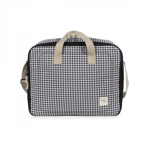 MALETA VICHY NEGRA WM - Xitin